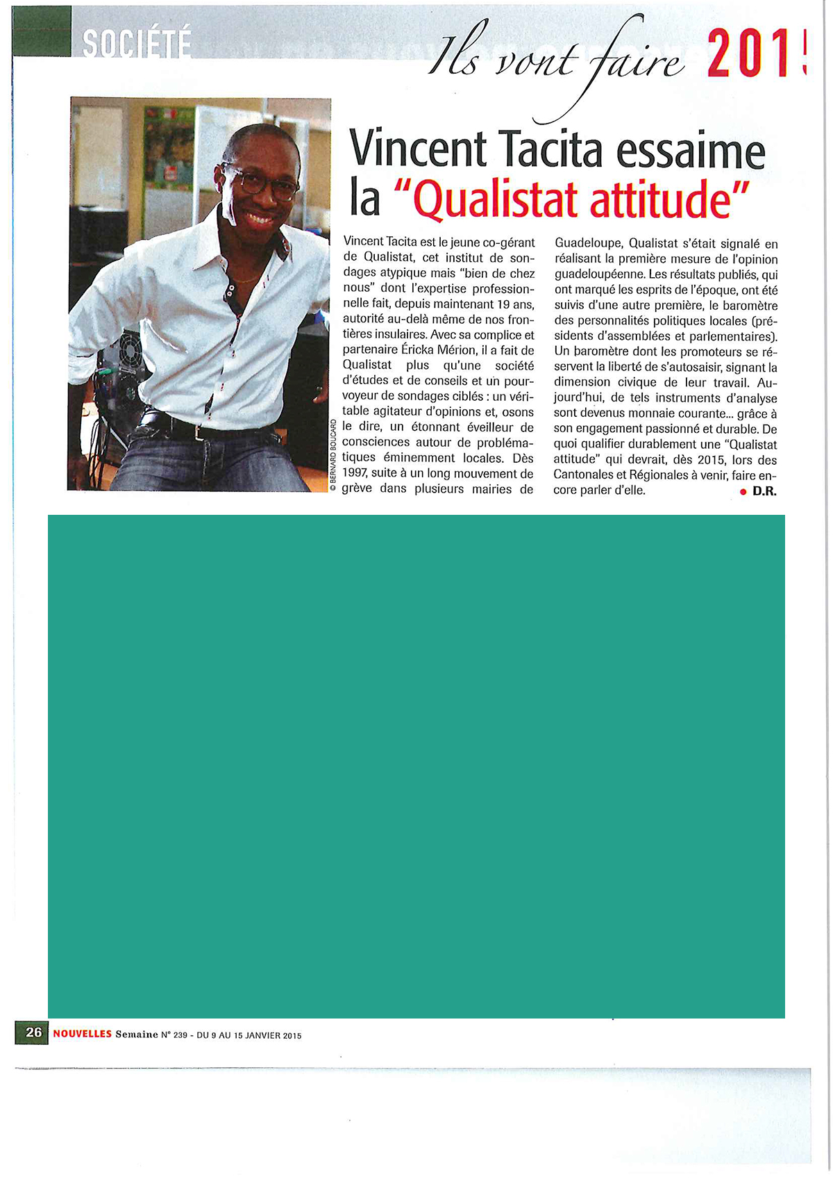 Vincent TACITA essaime la "Qualistat attitude"